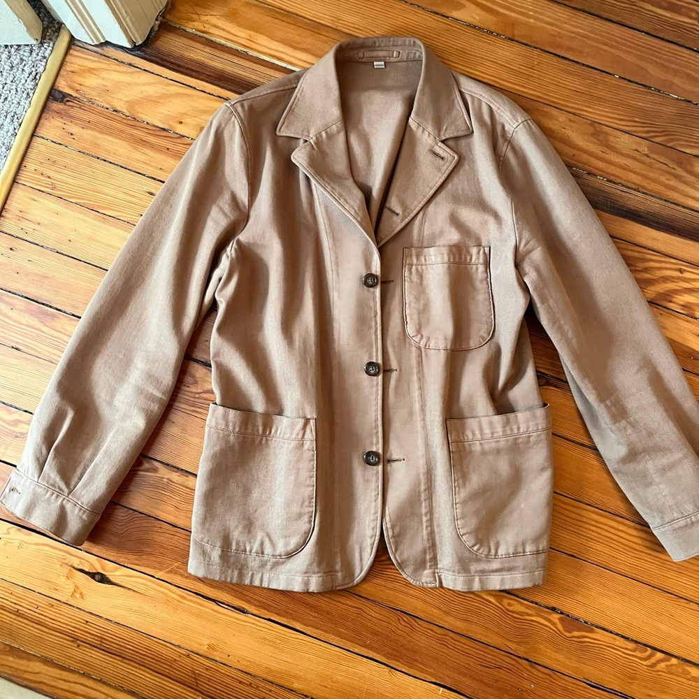 Wallace & Barnes + J.Crew 3-button chore Blazer